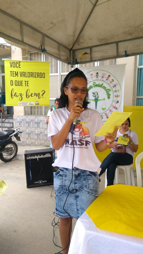 Camacã: NASF realiza ação no Setembro Amarelo